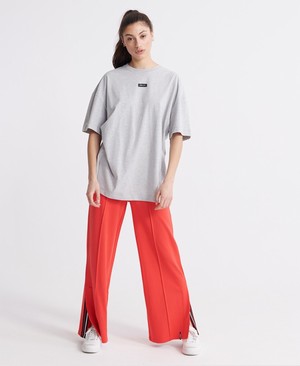 Superdry Edit Oversized Női Pólók Szürke | XDELF9485